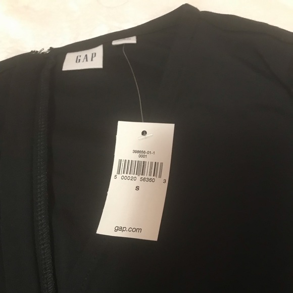 NWT GAP Fit and Flare Blouson Sleeve Dress, Small - Picture 2 of 4